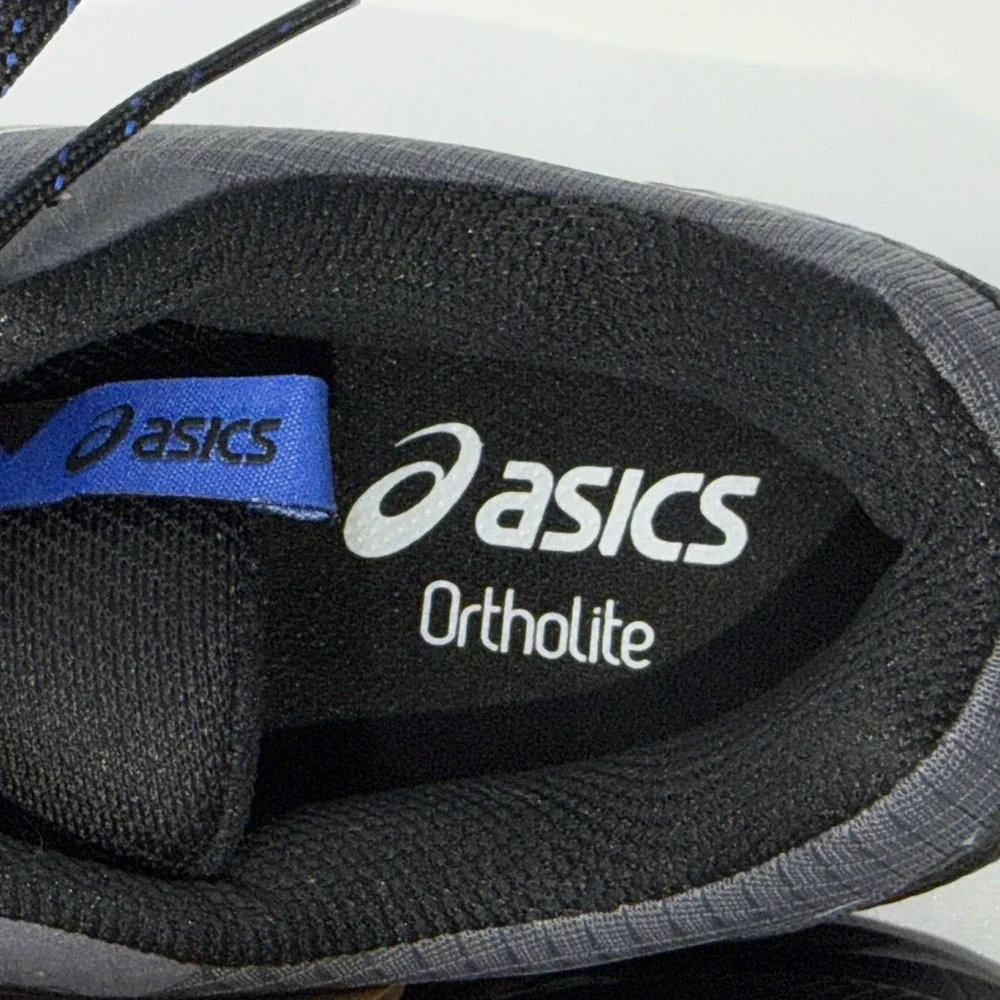 ASICS Gel-Venture 10 Men's Size 8 Grey Blue Black Running Shoes 1011B967-020 NEW